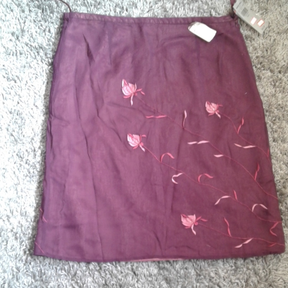 Brown Skirt AMANDA SMITH size L